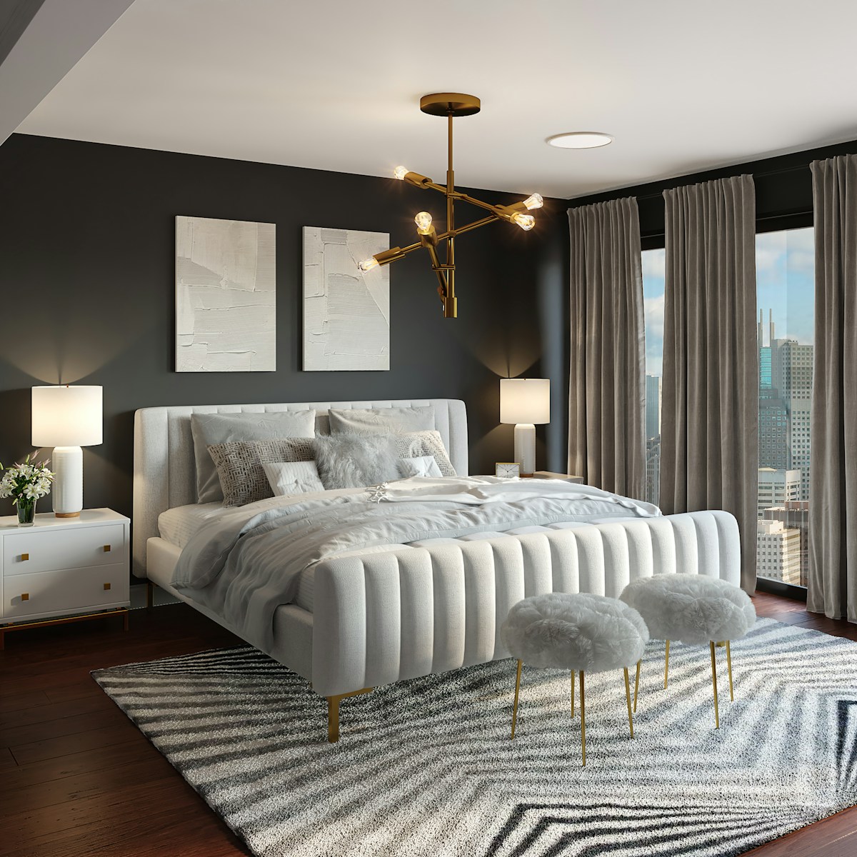 LM House sanctuary master bedroom suite